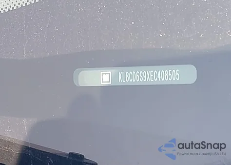 2014 Chevrolet Spark 1Lt Auto из США, поврежденный, VIN KL8CD6S9XEC408505